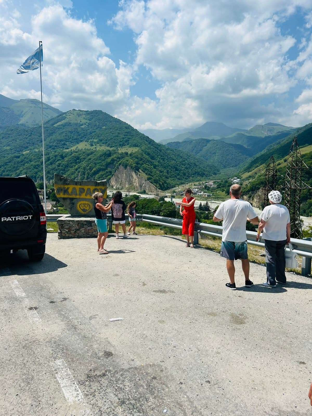 джип путешествие в Хуламо Безенгийское ущелье. - фото 2