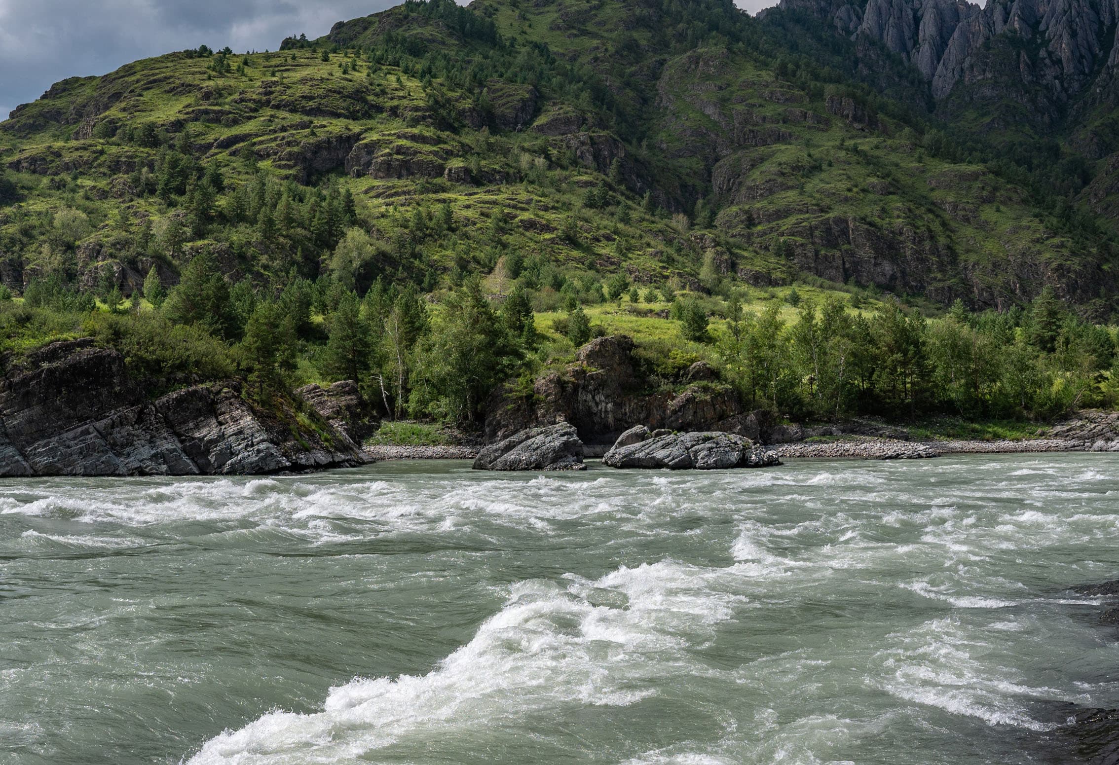 Сплав по нижней Катуни - фото 10