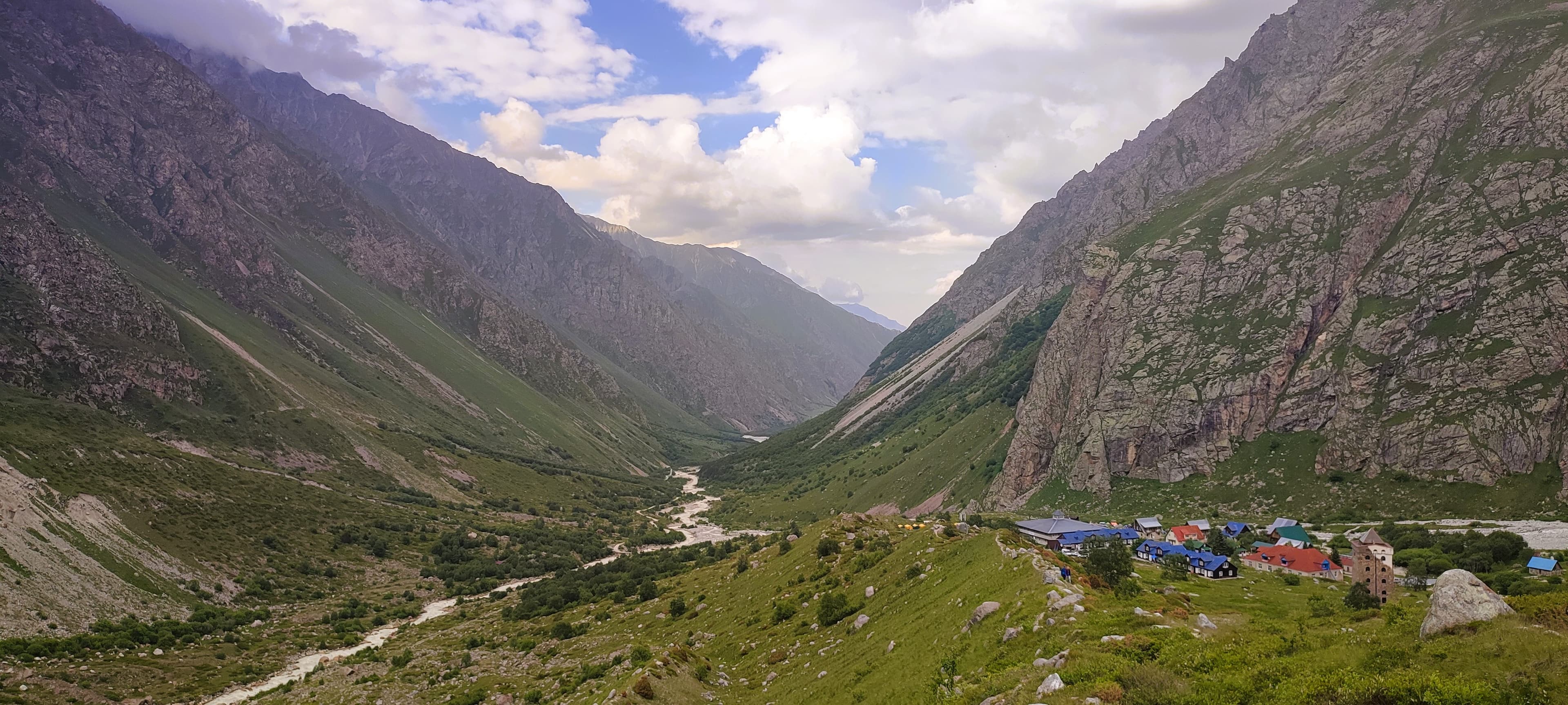 Дорога в Безенги, акклиматизация