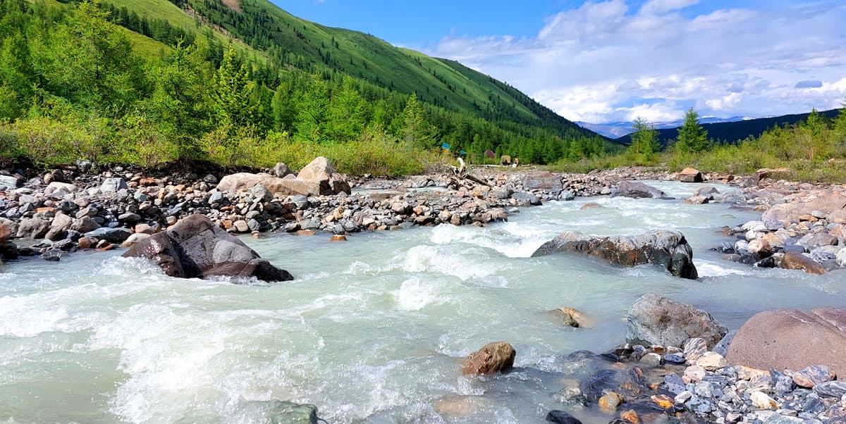 Горный лагерь на Алтае. Ущелье Актру - фото 5