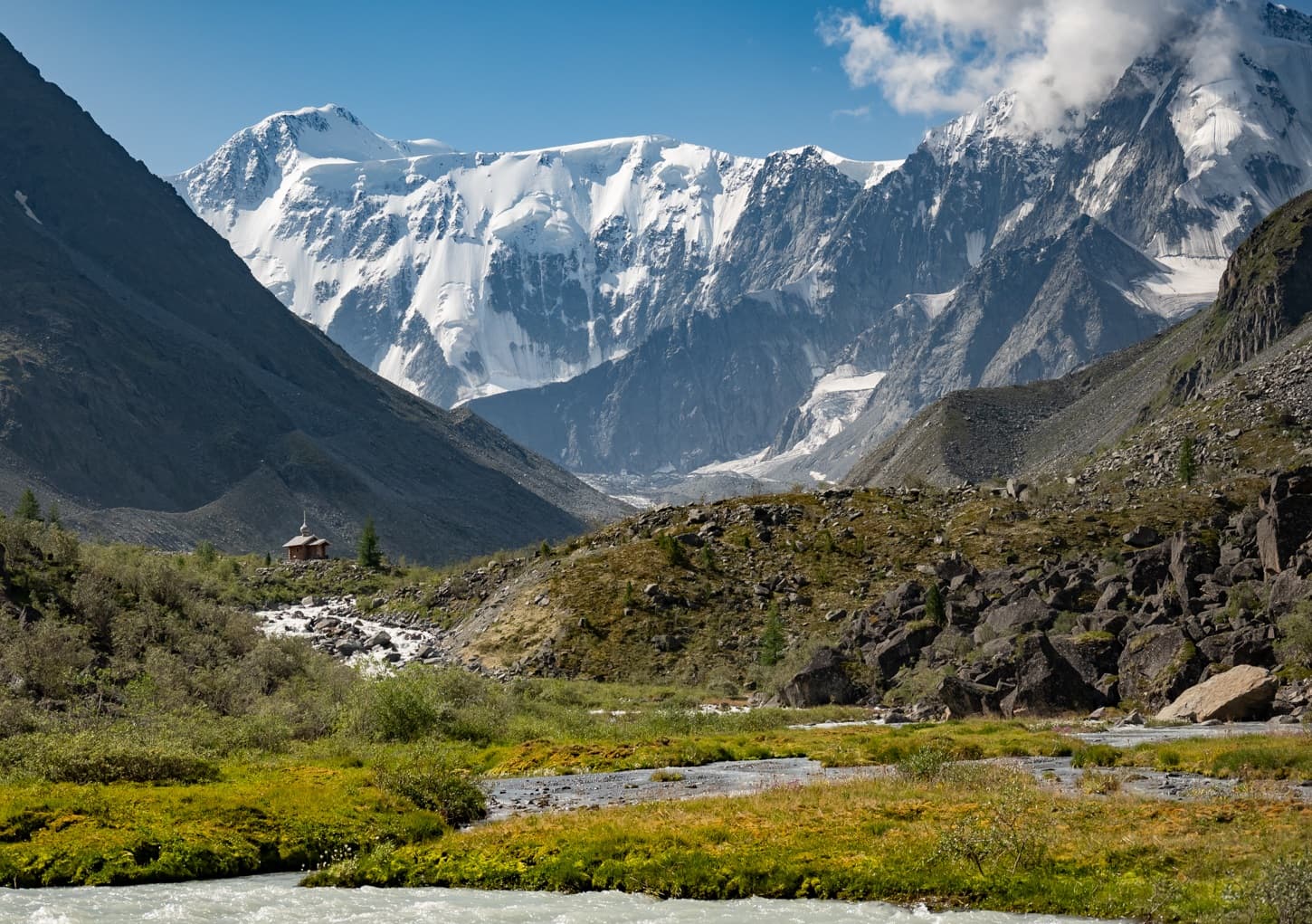 Пеший поход к Белухе с вьючными лошадьми - фото 5