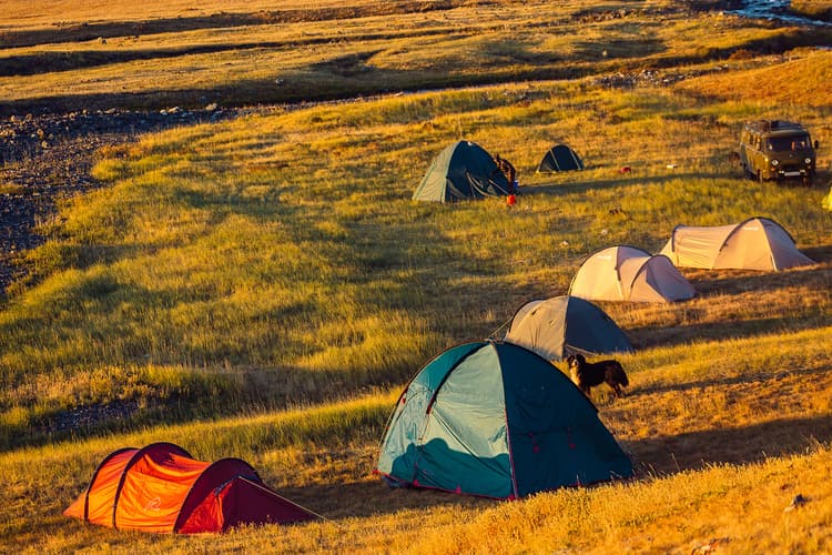 Палаточный лагерь