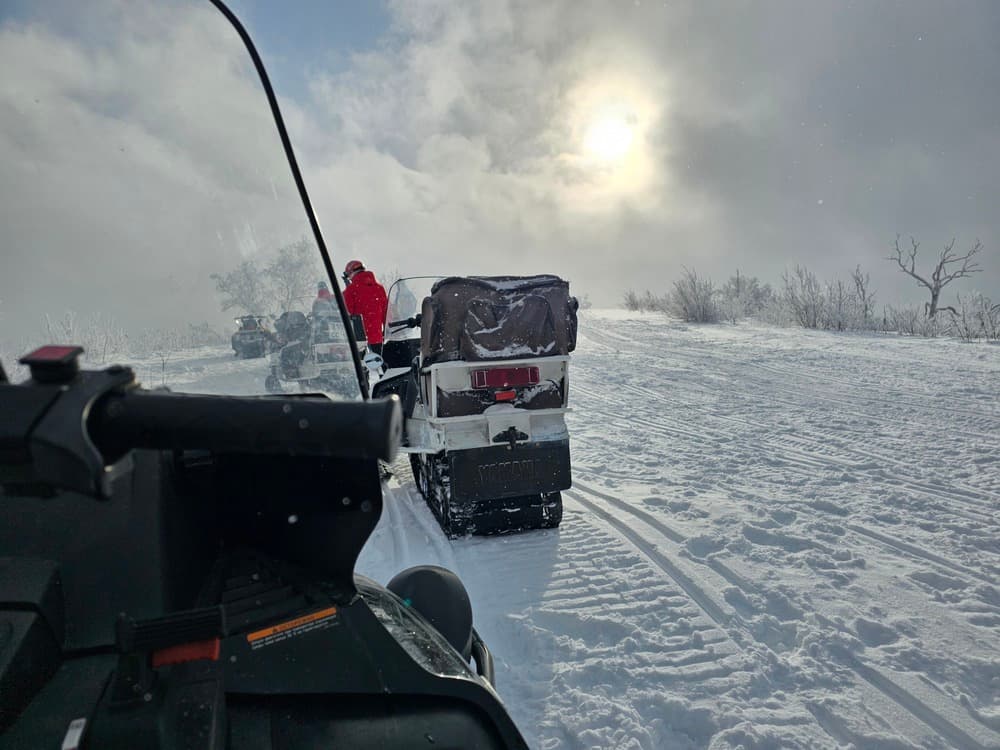 Катание на снегоходах - фото 5