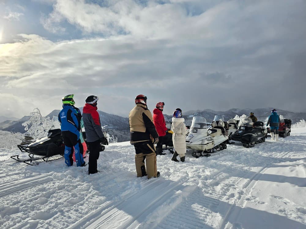 Катание на снегоходах - фото 1