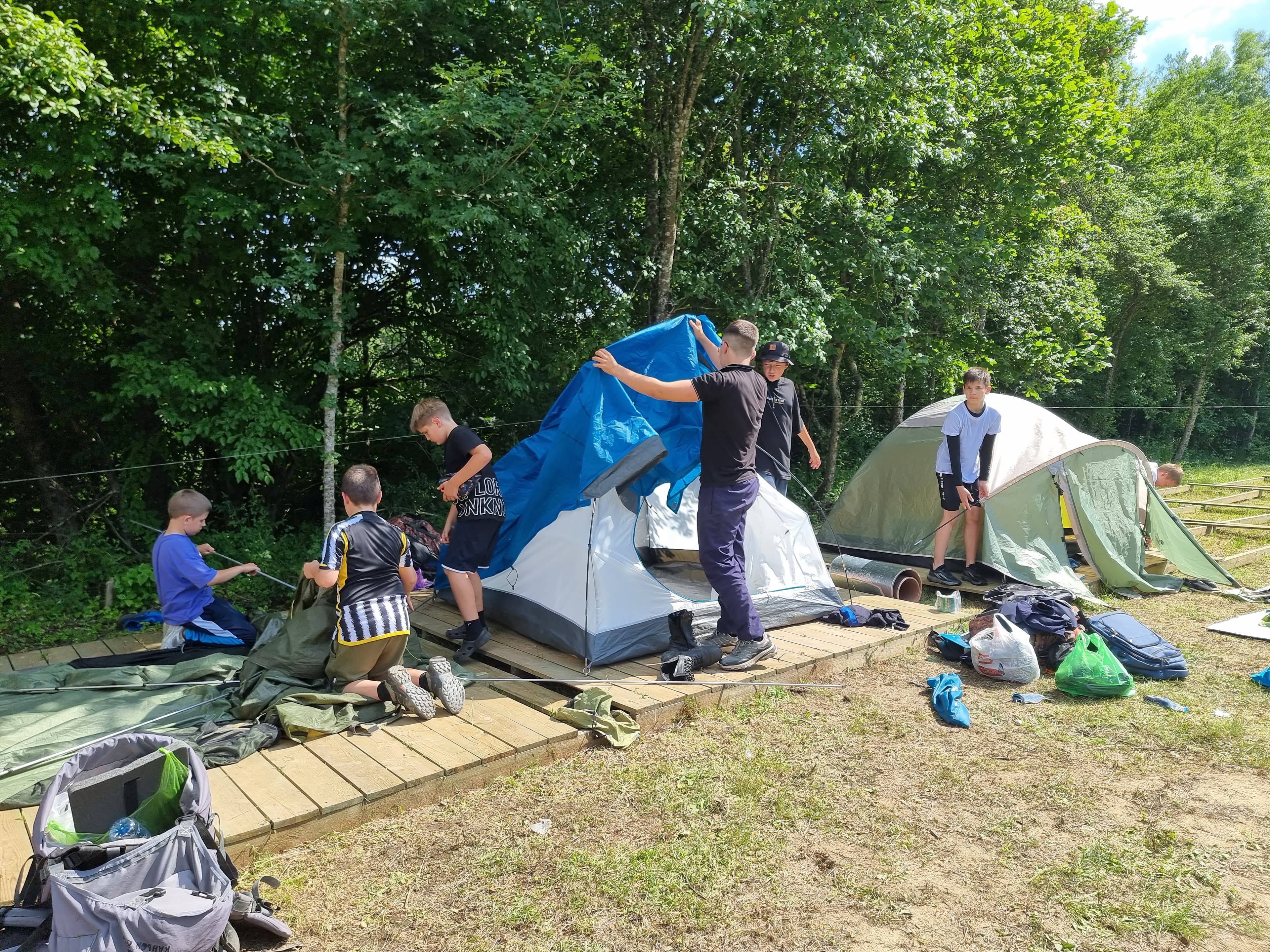 Детский туристический лагерь (пешеходный туризм) - фото 10