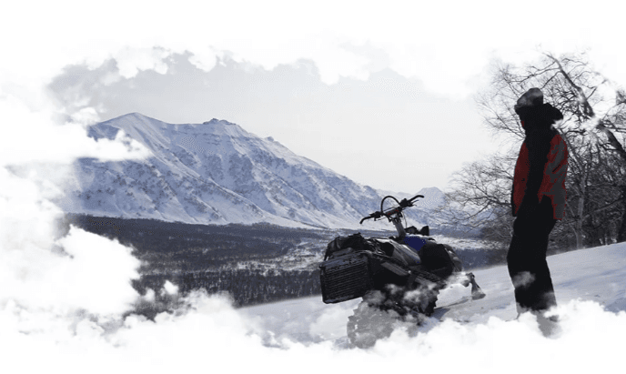 Катание на снегоходах - фото 1