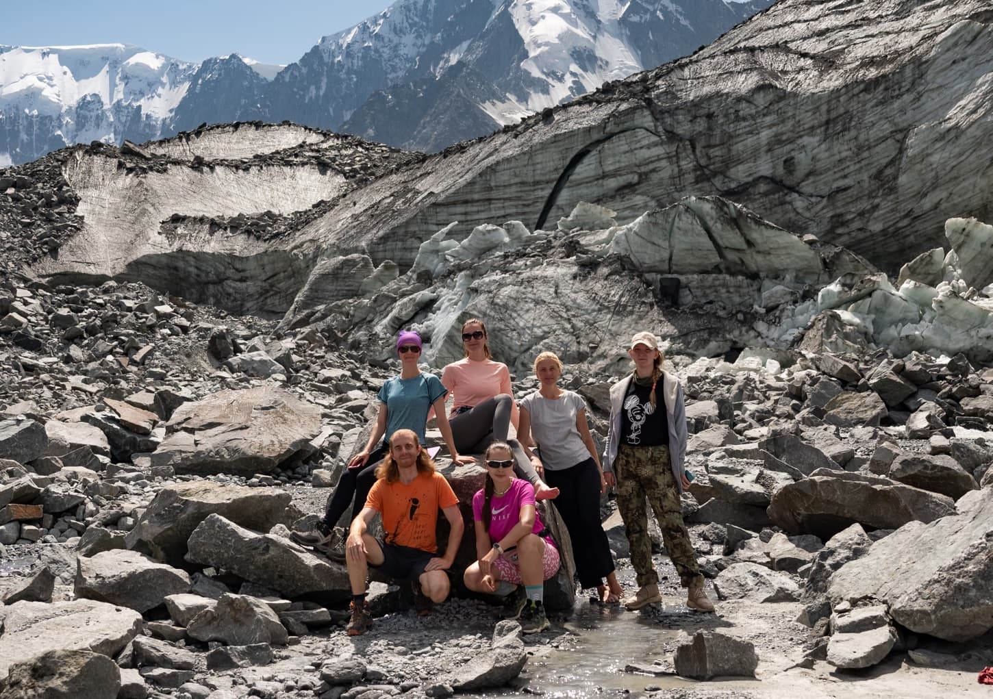 Пеший поход к Белухе с вьючными лошадьми - фото 4