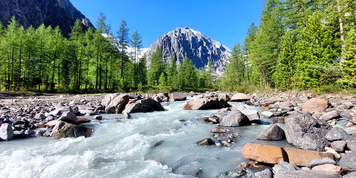 Треккинг на Алтай. Ущелье Актру - фото 1