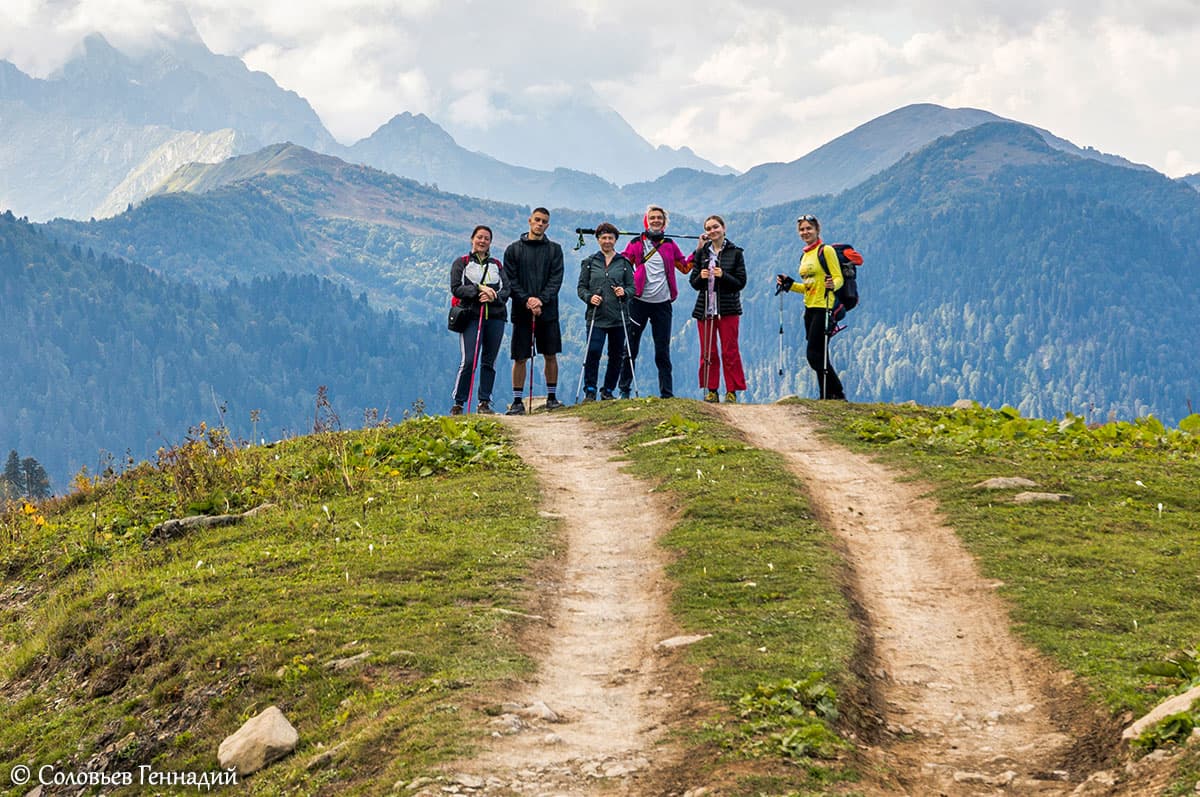 Треккинг в горной Абхазии - фото 2