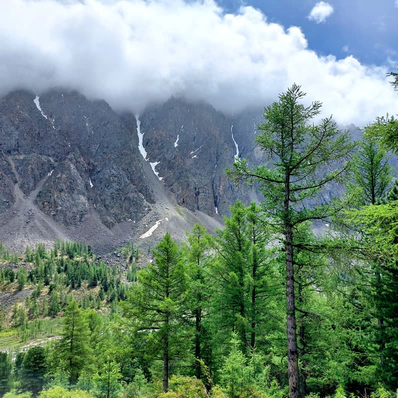 Ущелье Актру.