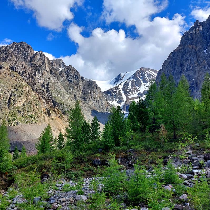 Ущелье Актру.