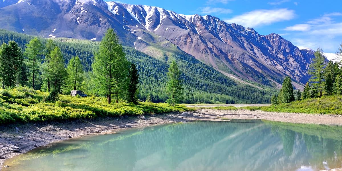 Горный лагерь на Алтае. Ущелье Актру - фото 8