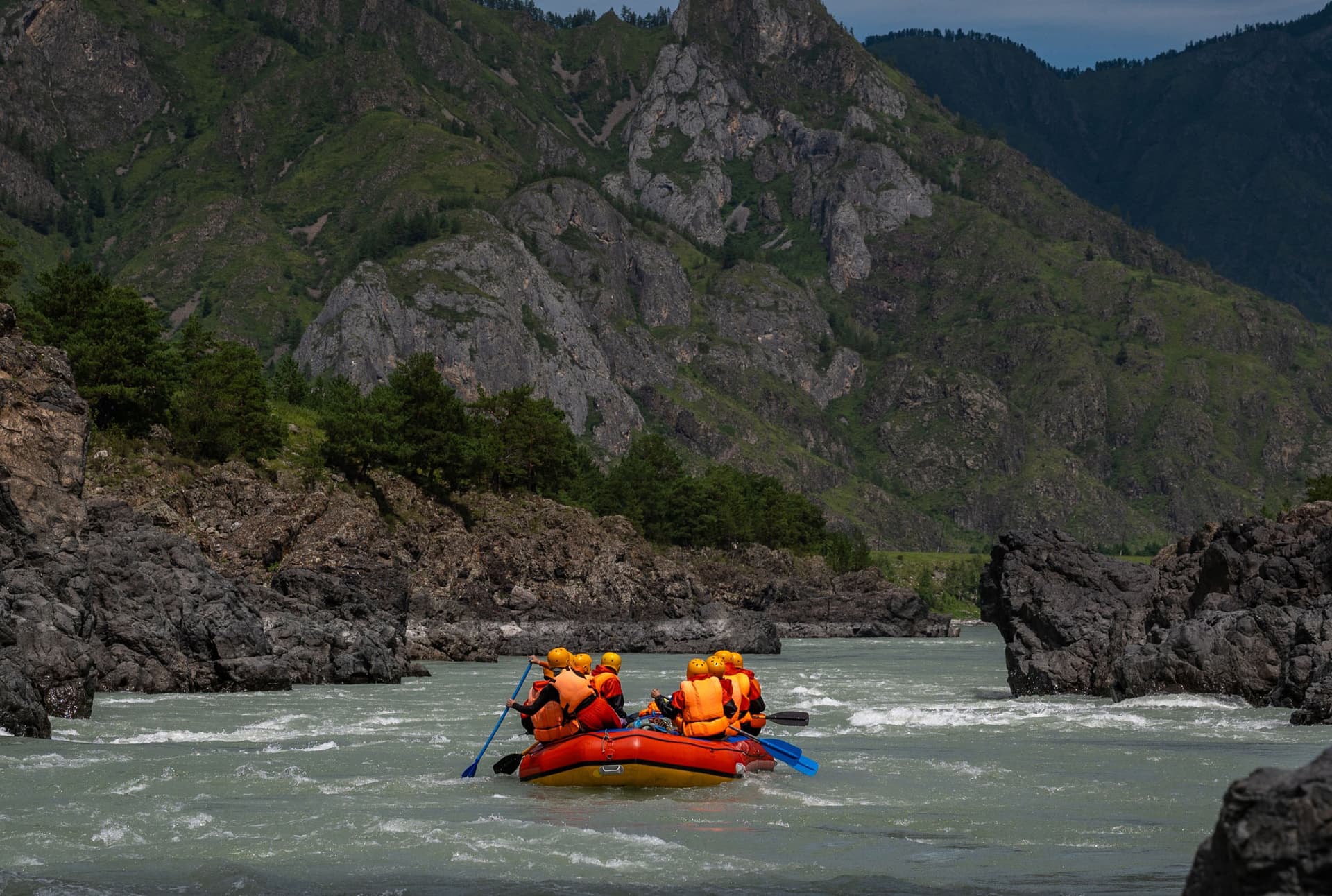 Сплав по нижней Катуни - фото 5