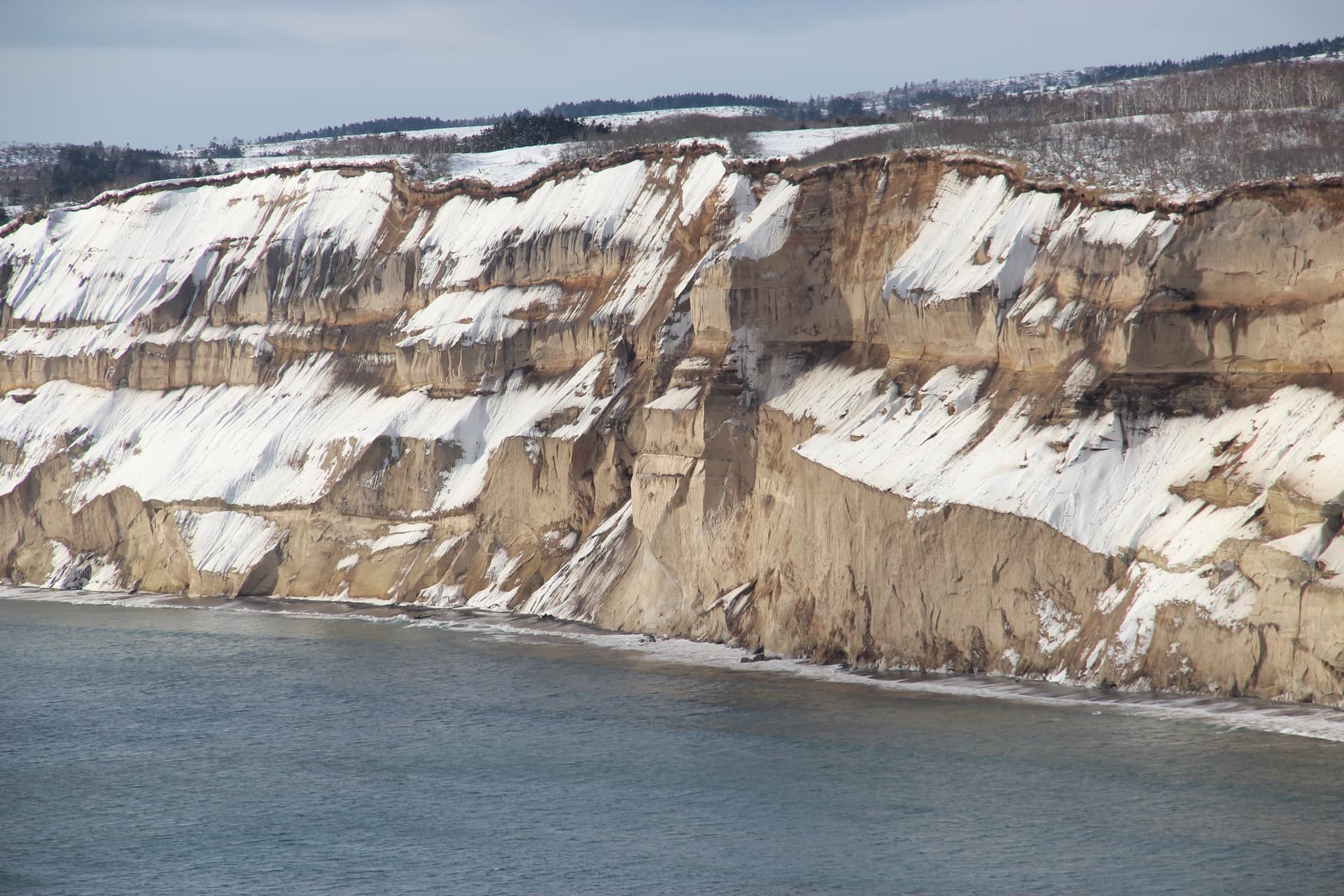 Головнинский клиф со смотровой мыса Пузанова - фото 4