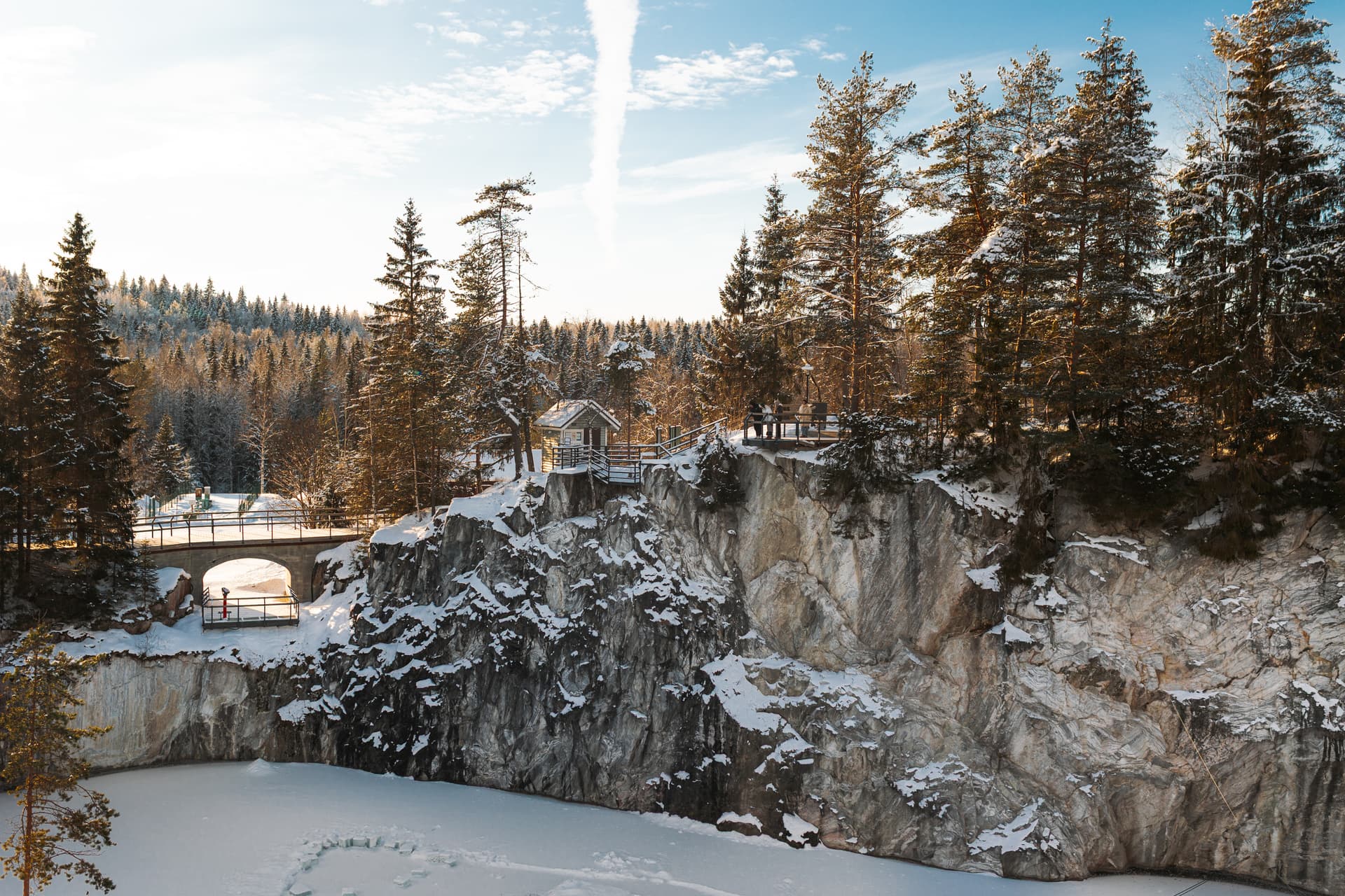 ГОРНЫЙ ПАРК РУСКЕАЛА ИЗ ПЕТРОЗАВОДСКА - фото 4