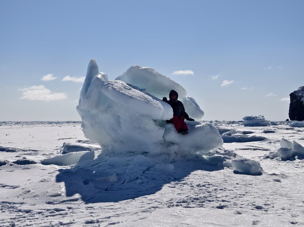 Бухта Тихая (зимой) - фото 6