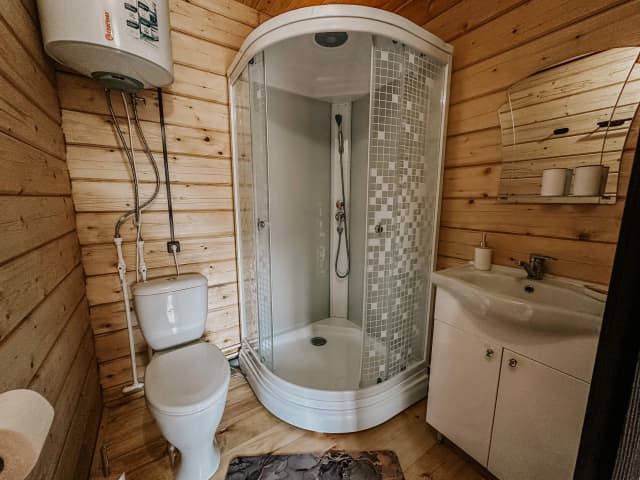 Уютные домики из дерева со всеми удобствами