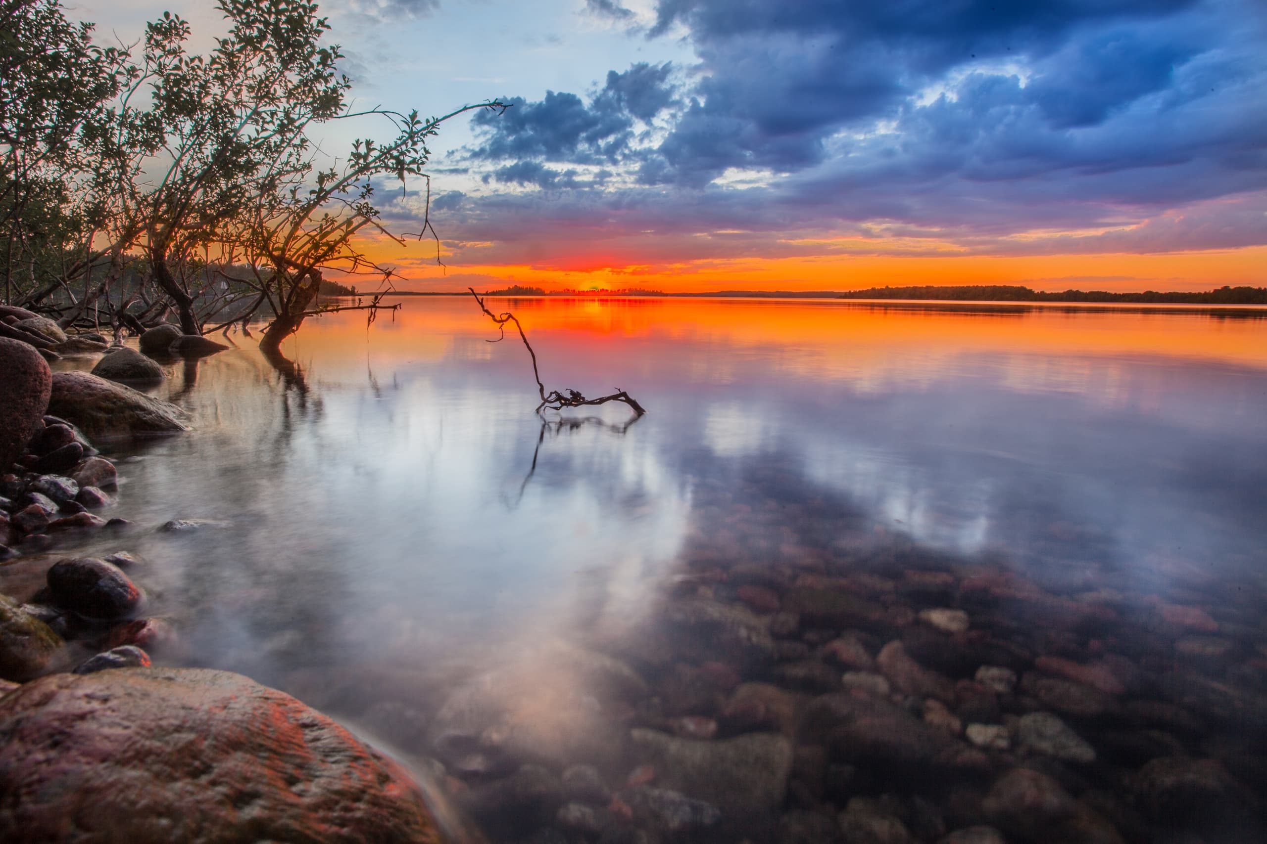 Электричка в Кузнечное и первая ночевка