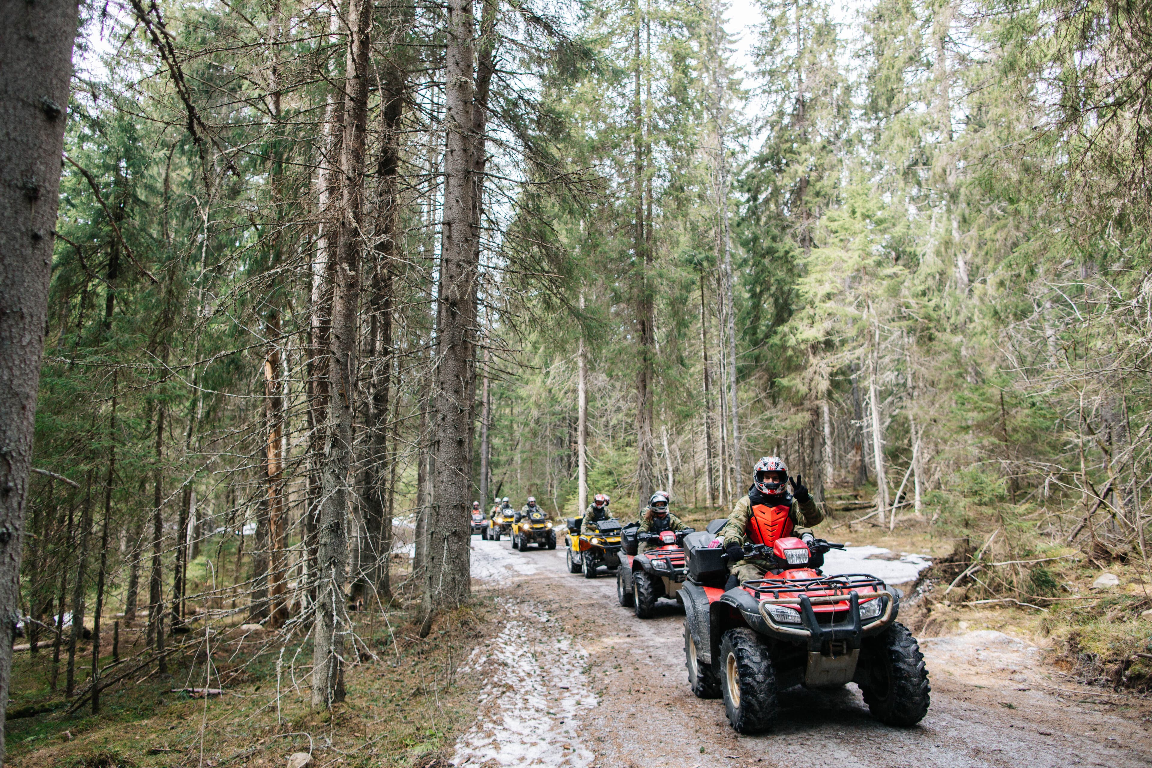 День 1. На квадроциклах по таежным лесам
