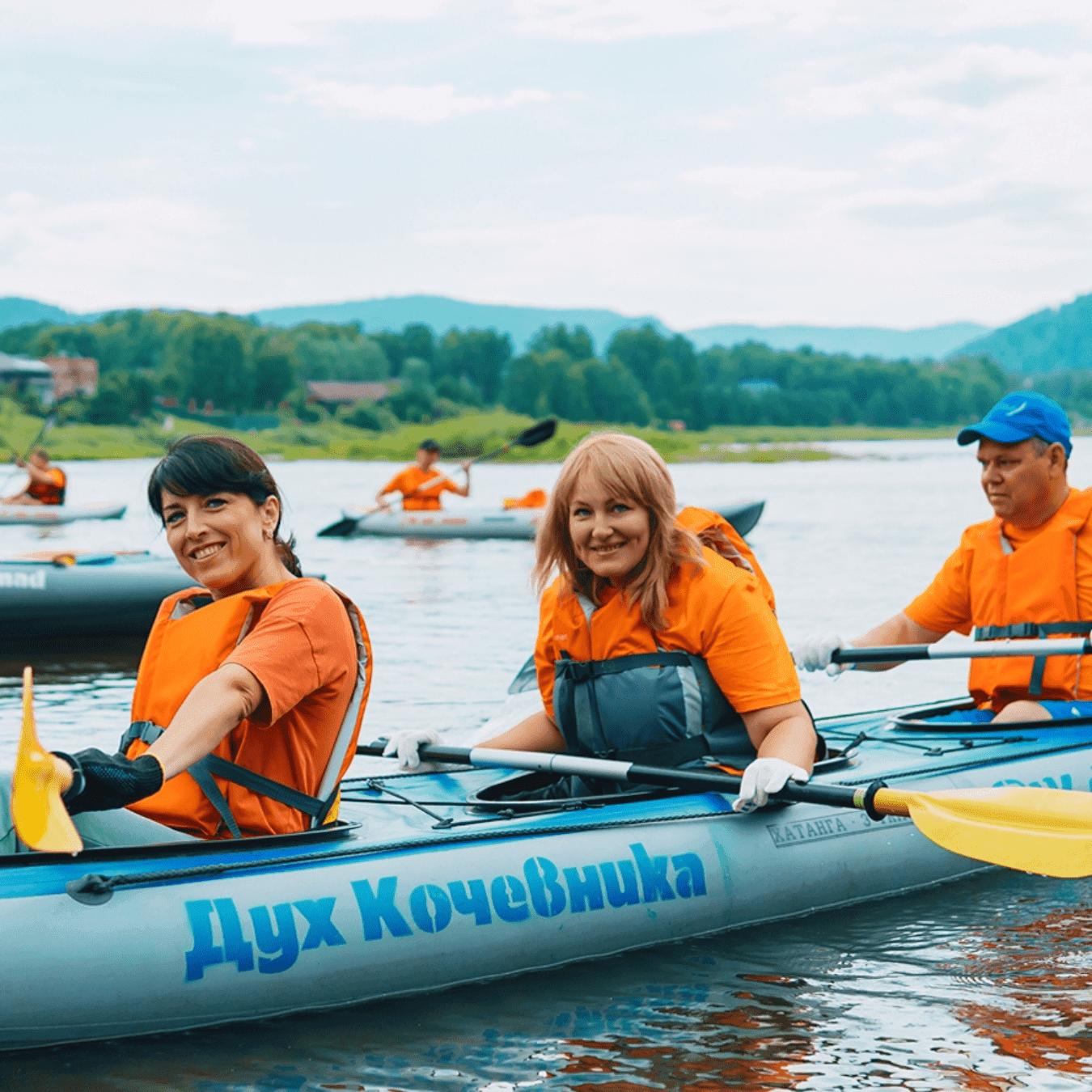 Сплав на байдарках по Енисею с Дивногорска до Красноярска