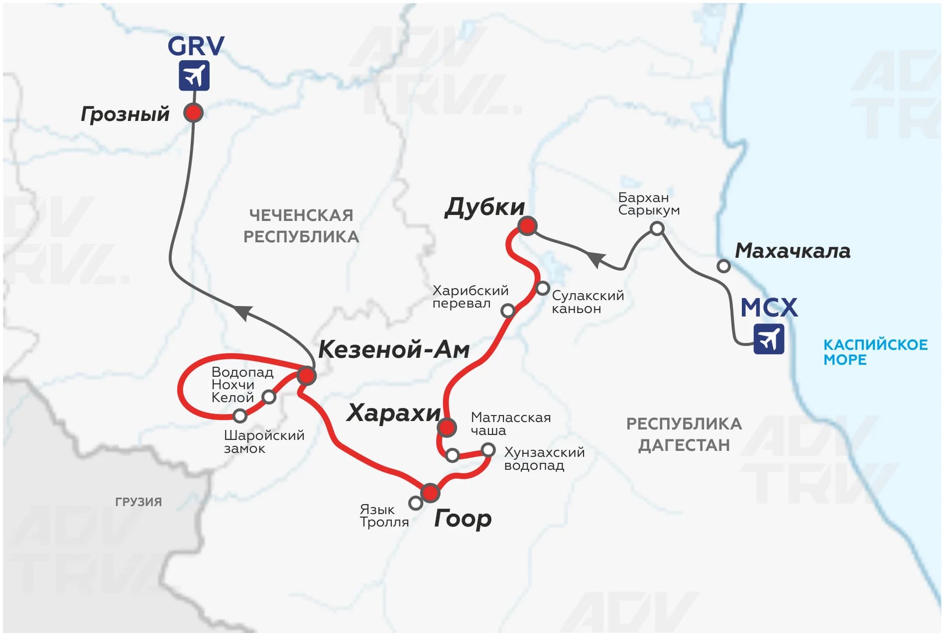 Мото-тур 05/95 Дагестан и Чечня - фото 2