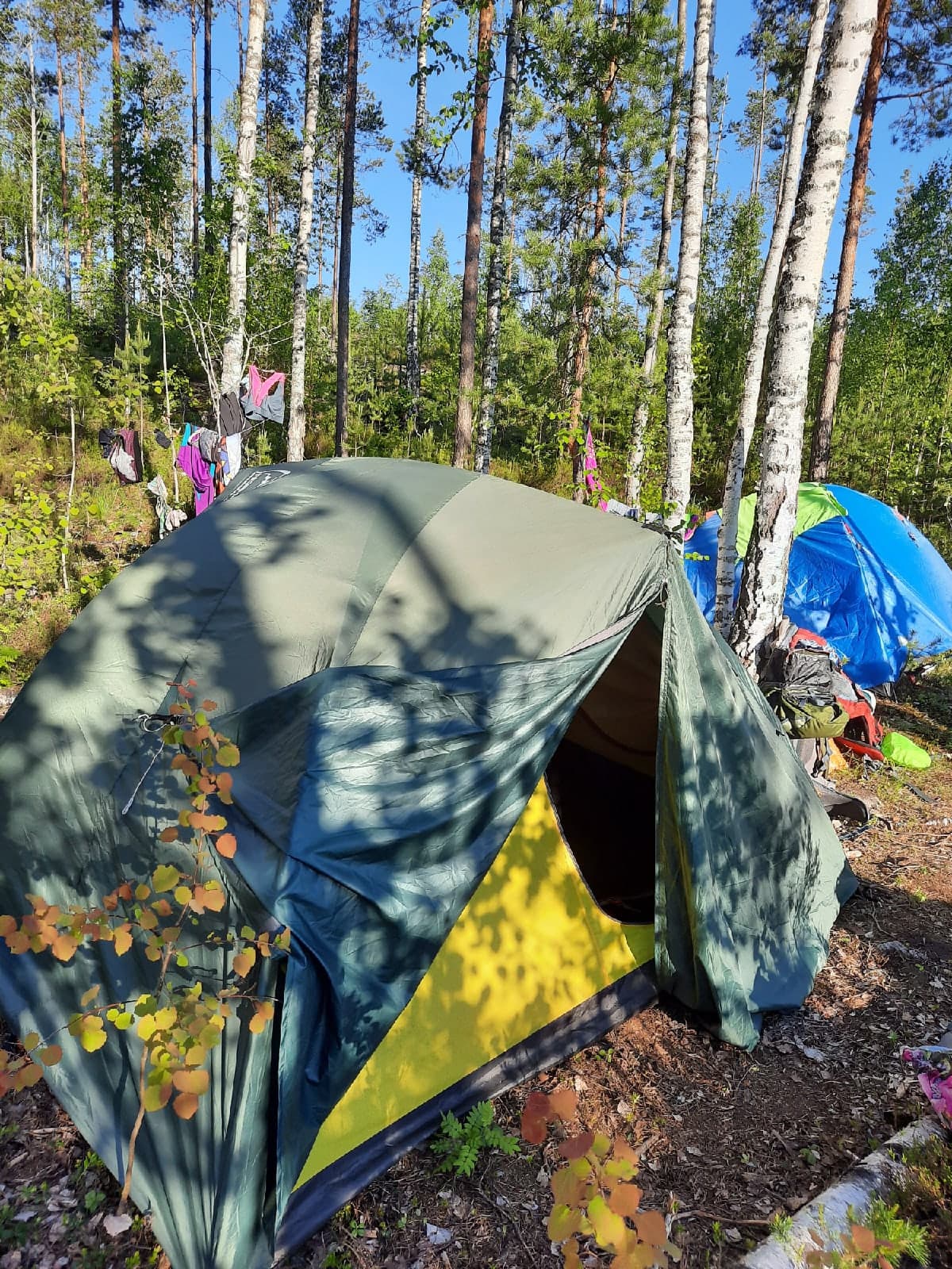 Электричка в Кузнечное и переход на стоянку