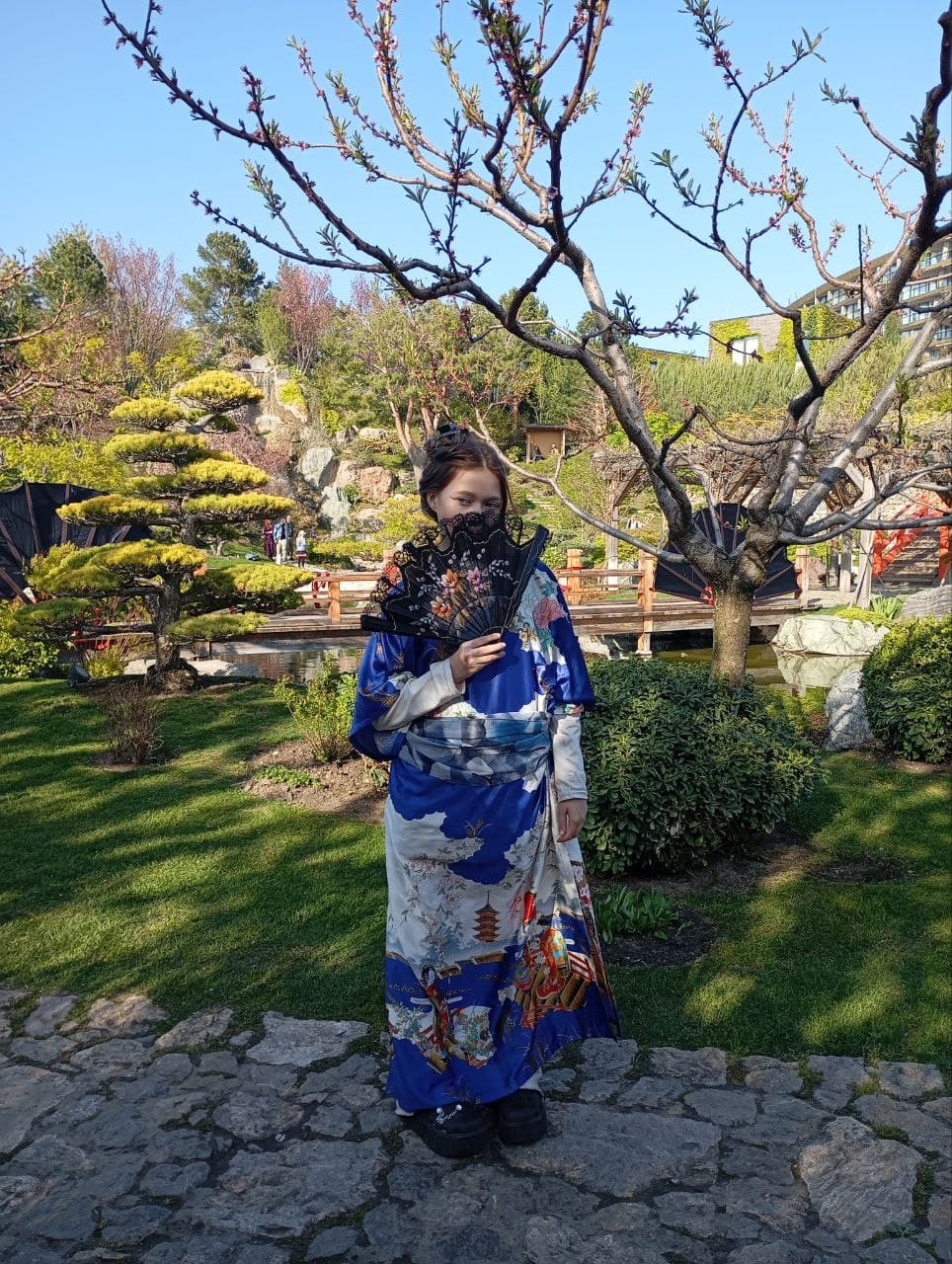 Цветение сакур в Японском саду. - фото 4