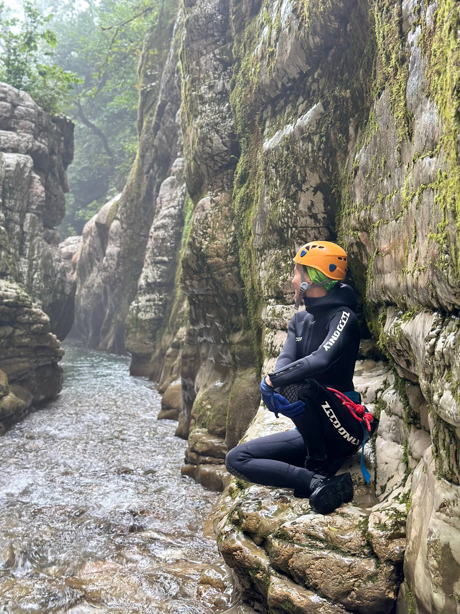 Каньонинг в Сочи , Белые Скалы