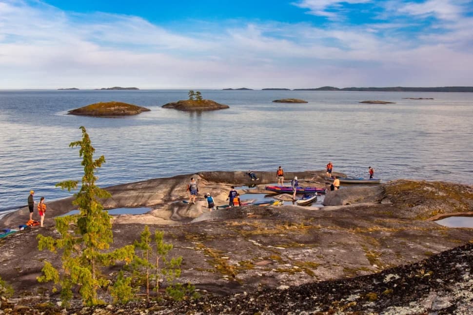 Ладожские шхеры из Лумиваары. Байдарочный поход с трансфером из Петербурга - фото 7