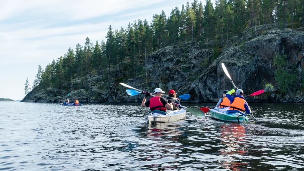 Ладожские шхеры из Лумиваары. Байдарочный поход с трансфером из Петербурга - фото 8
