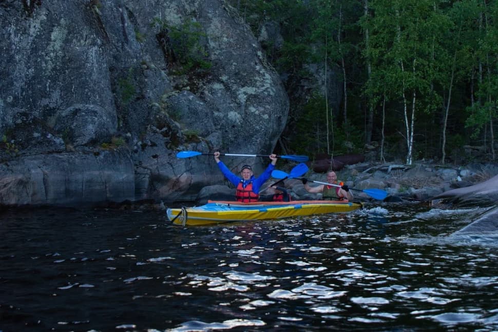 Ладожские шхеры из Лумиваары. Байдарочный поход с трансфером из Петербурга - фото 9
