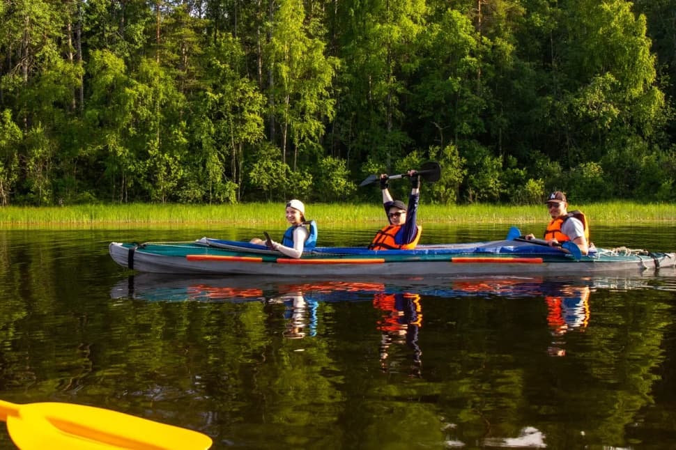 Ладожские шхеры из Лумиваары. Байдарочный поход с трансфером из Петербурга - фото 14