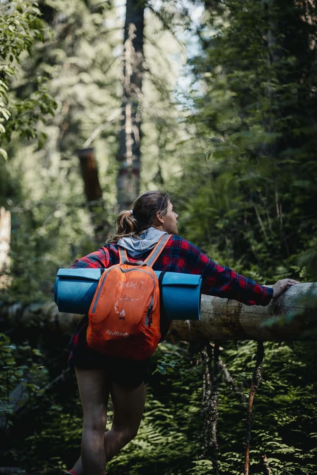 Ястребиное. Поход из Петербурга со скалолазанием и тарзанкой - фото 11