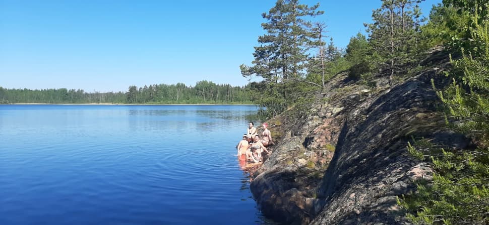Скальные озера Карелии. Пеший поход с палатками из Санкт-Петербурга - фото 5