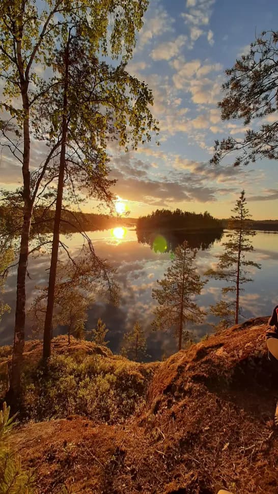 Скальные озера Карелии. Пеший поход с палатками из Санкт-Петербурга
