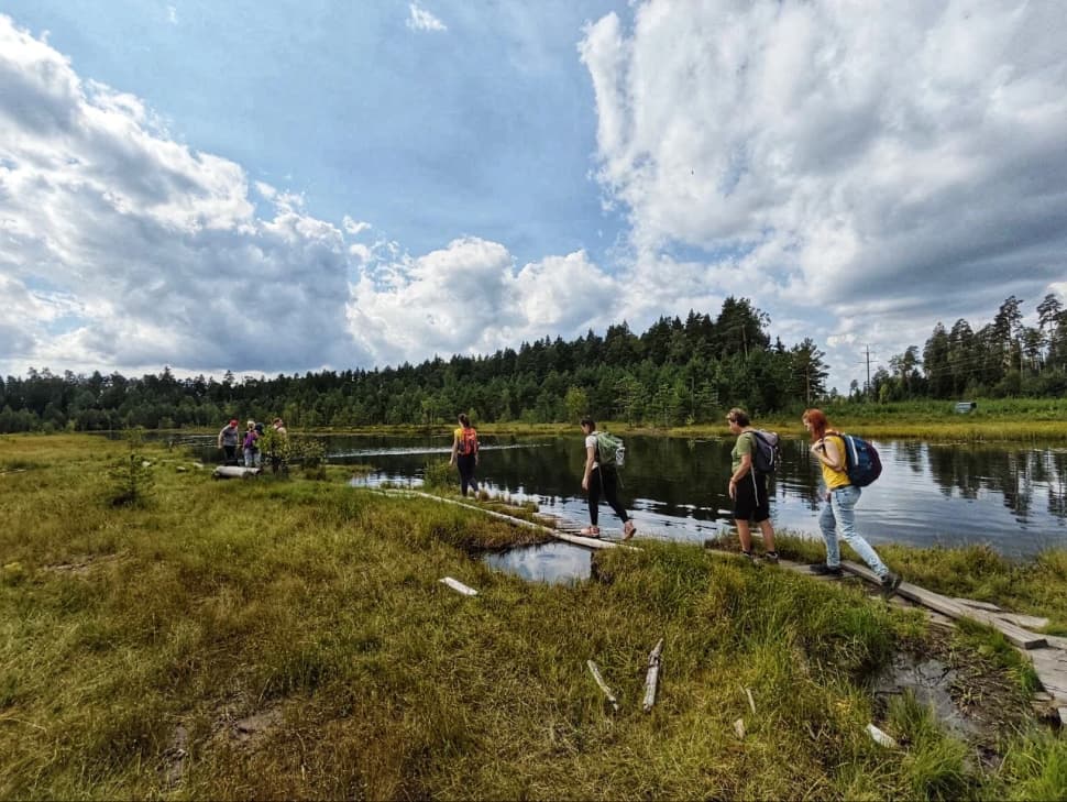 Звенигородский заказник и карьер Сима. Однодневный поход в Подмосковье - фото 9