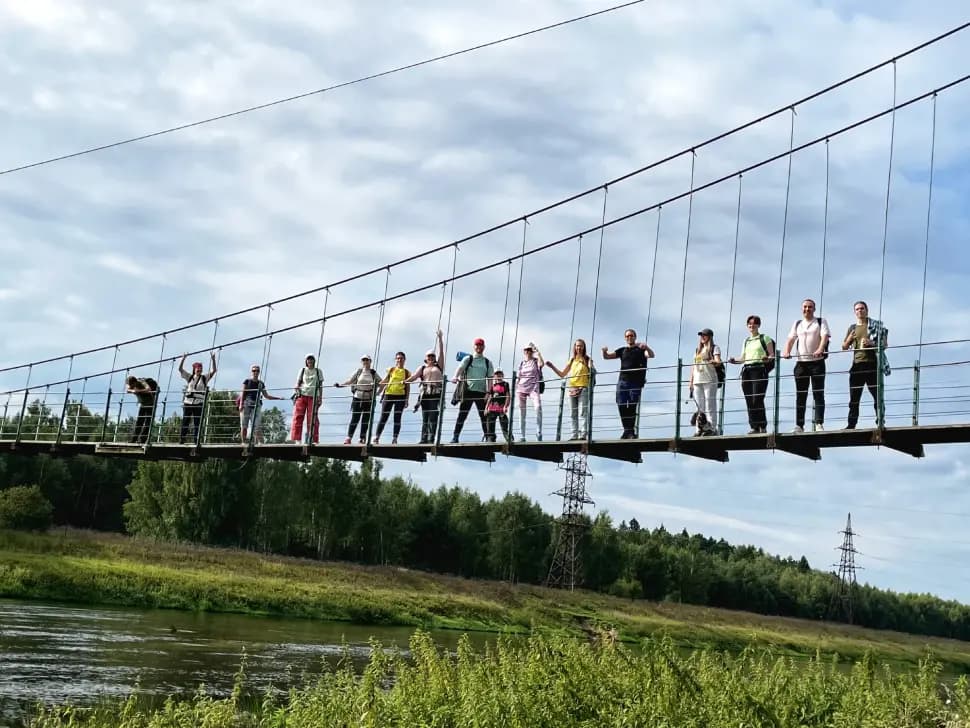 Звенигородский заказник и карьер Сима. Однодневный поход в Подмосковье