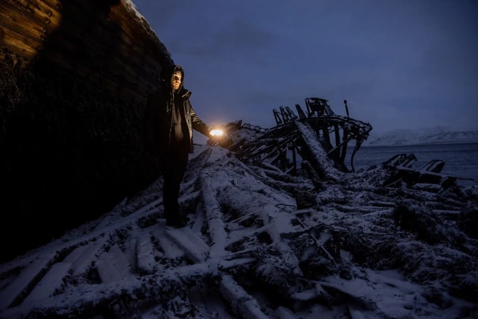 Сияние, Териберка и киты                        - фото 9