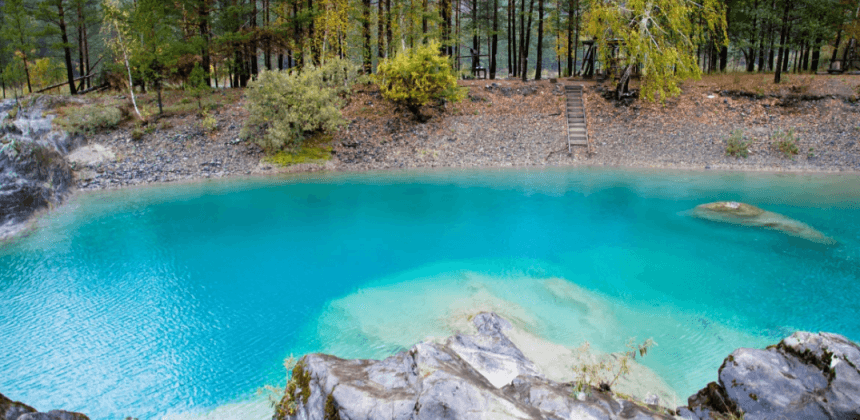 Голубые озера