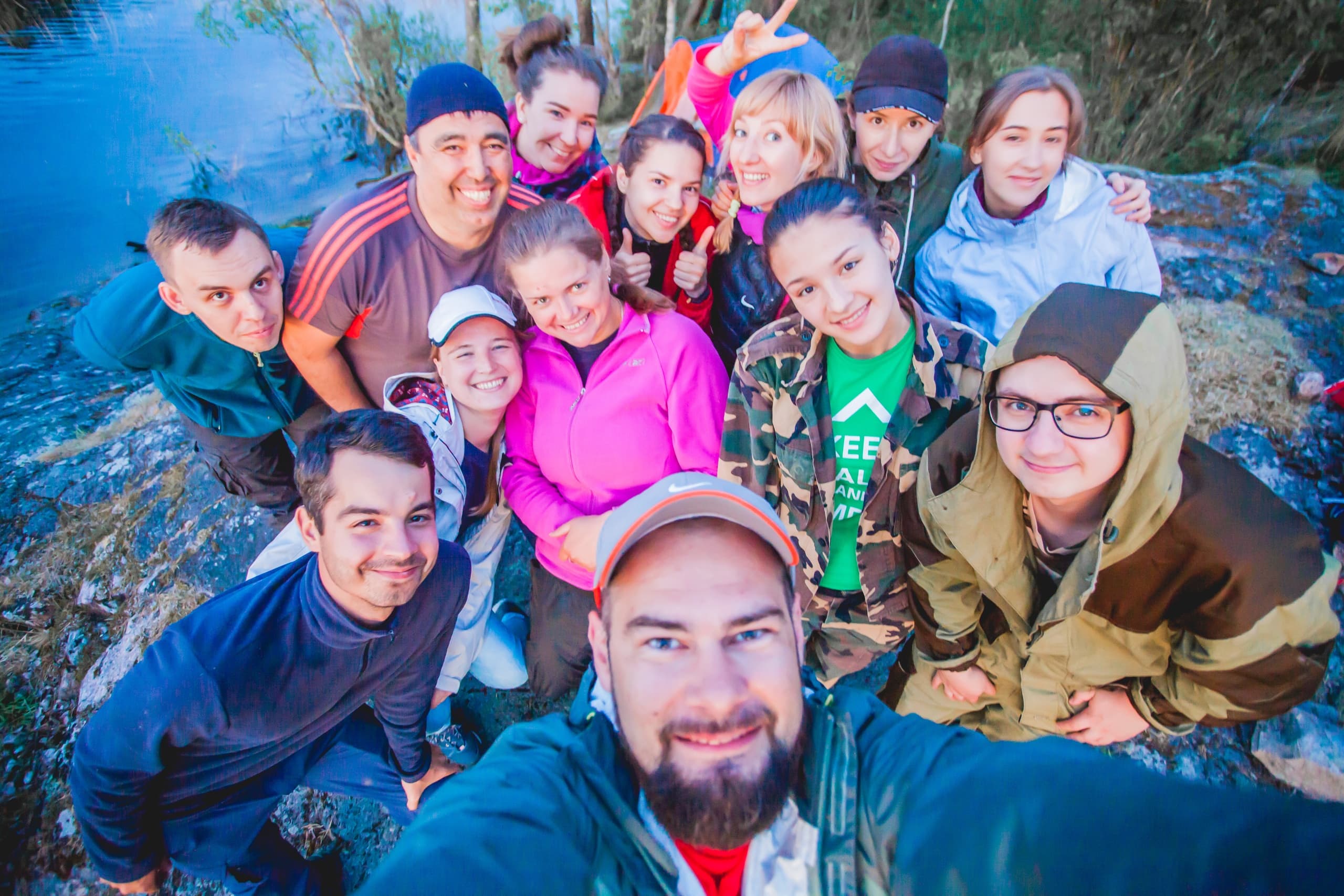 Электричка в Кузнечное и первая ночевка