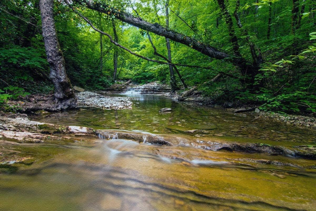 Водопады реки Жане, Голубая бездна, замок Шато-де-Талю - фото 3