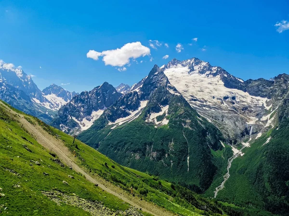 Треккинг тур Домбай Перезагрузка 7 дней - фото 1