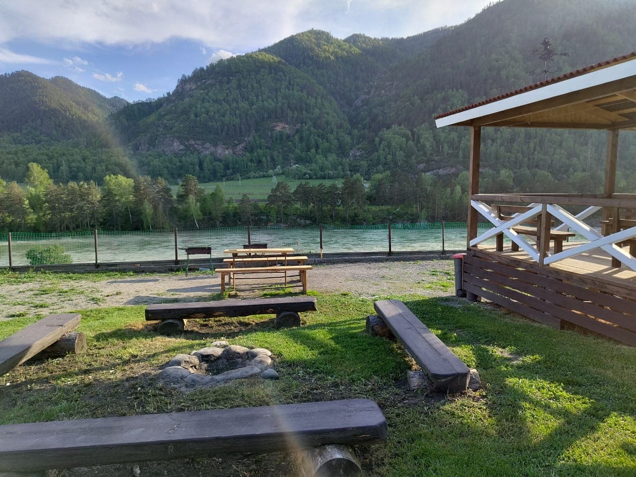 село Чемал в гостевом доме