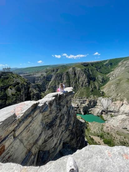 Сулакский каньон и Бархан Сарыкум - фото 1