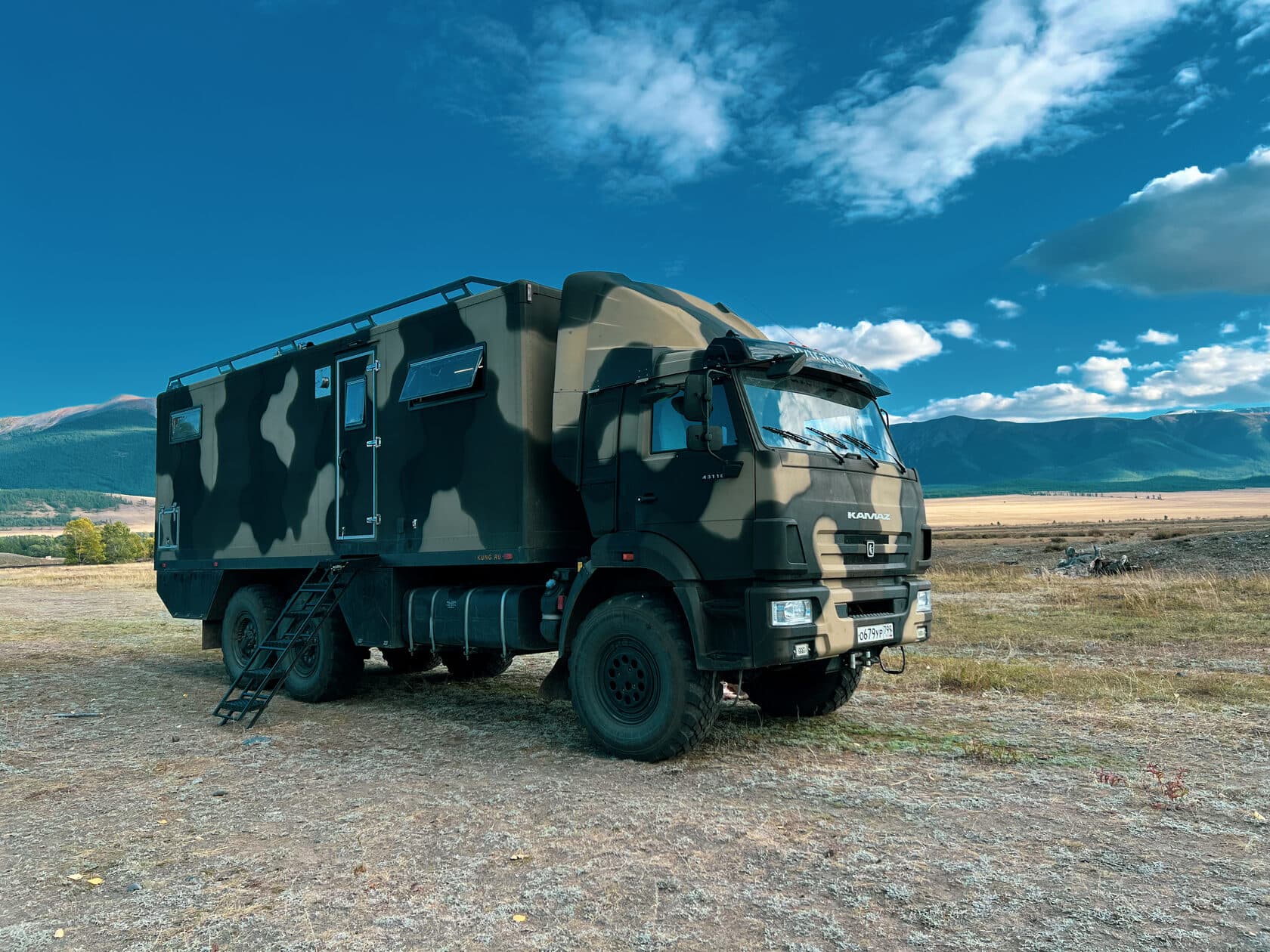 Автодом на базе КАМАЗ