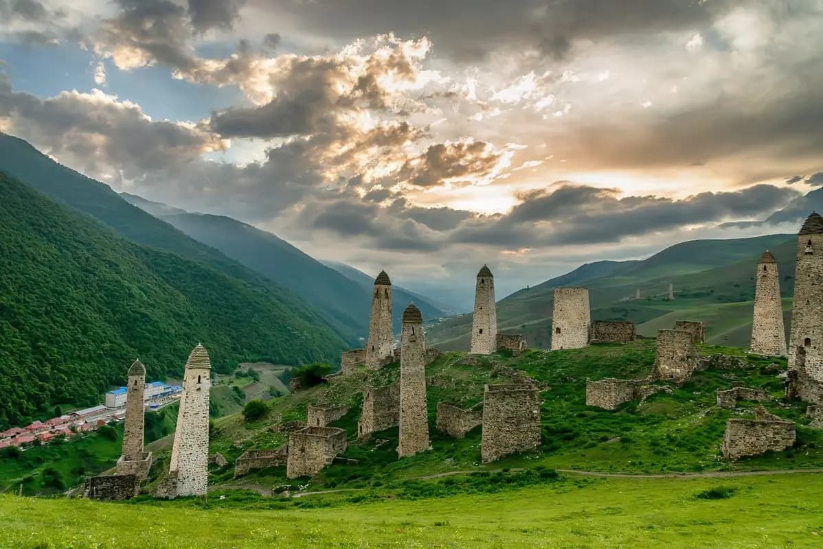 Ингушетия Джейрахское ущелье и курорт Армхи