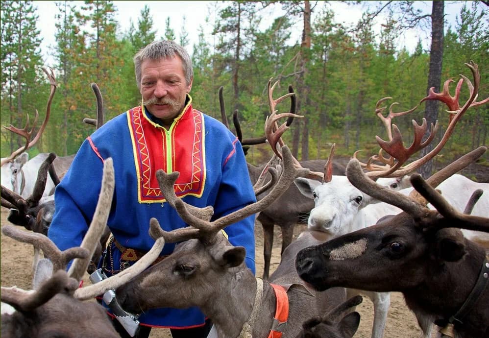Саамская деревня