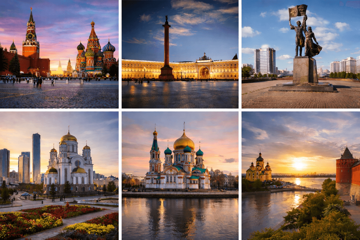 10 самых крупных городов России по населению: где лучше жить?