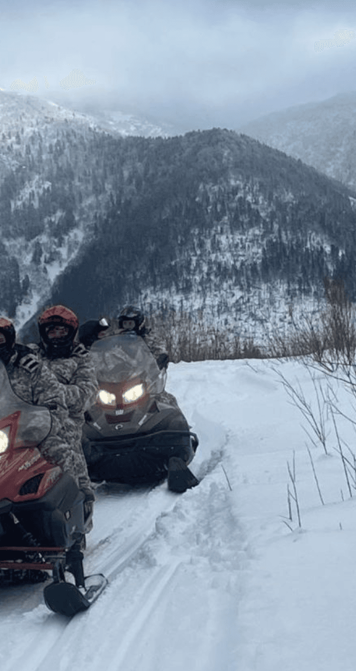 Снегоходный тур на Мицульский хребет - фото 4