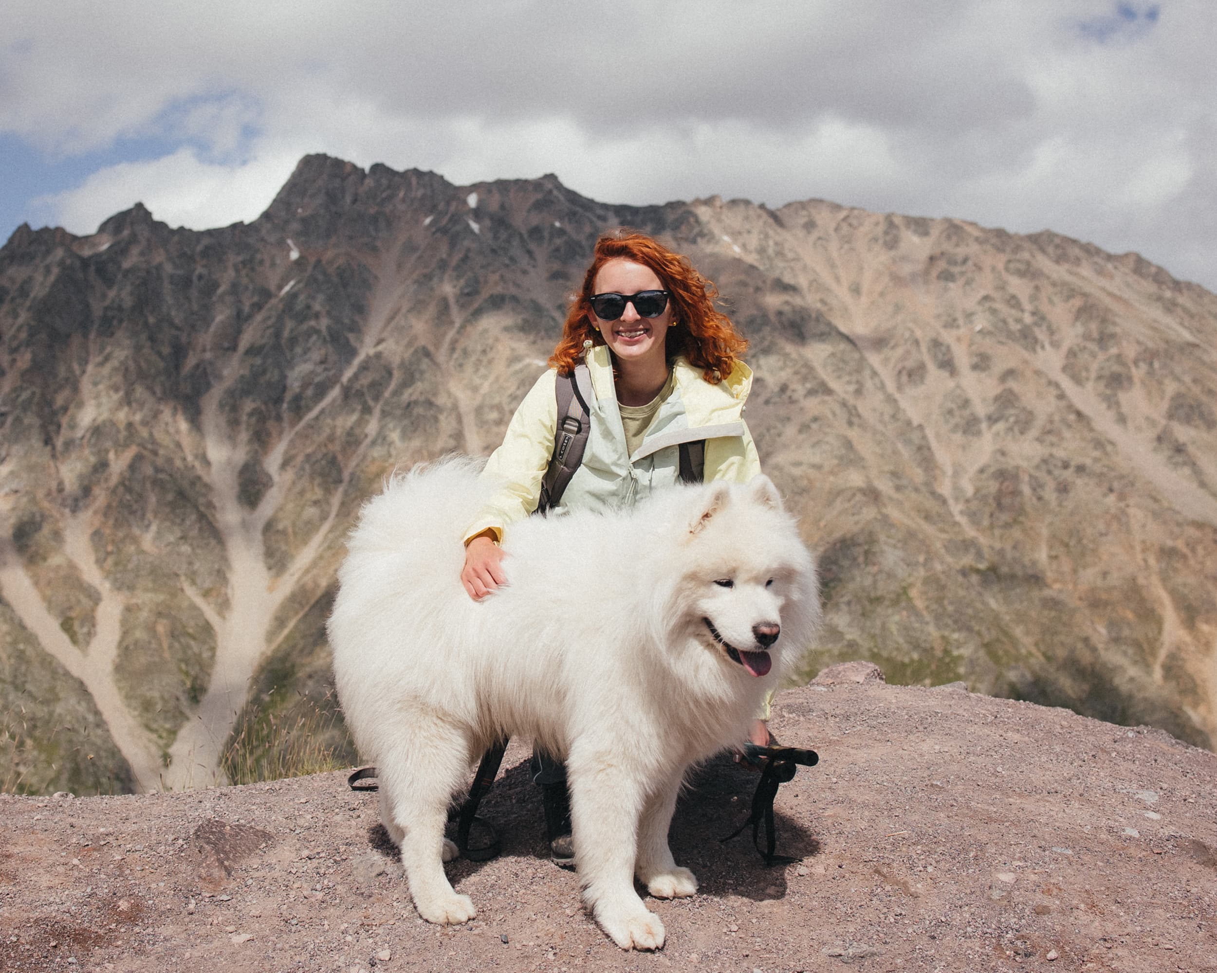 Приэльбрусье с собакой